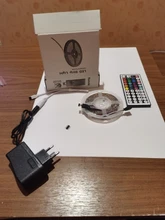 5M-30M tira de LED de 5050 de 2835 IP20 RGB banda LED Luz de cinta a rayas DC 12V diodo RGB cinta IR adaptador de controlador