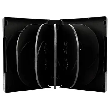 

Case for CD-DVD-BD | 12 discs | 39 mm | black | 50 pcs --- multiple box CD DVD BluRay sorting plastic storage