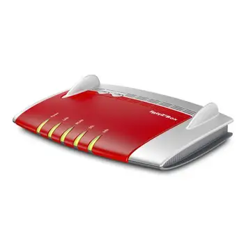 

AVM FRITZ!Box 3490, DE router wireless Dual-band (2.4 GHz/5 GHz) gigabit Ethernet 3G gray, red, silver