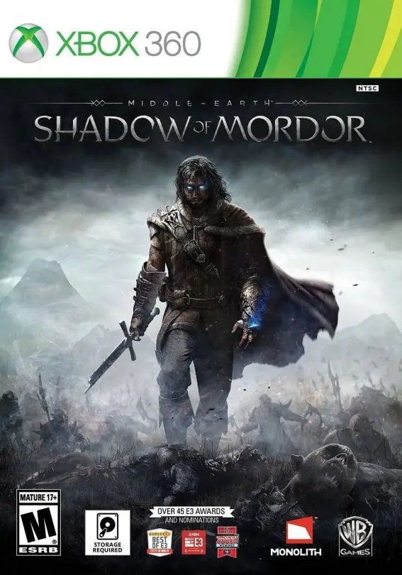 Video game Middle Earth (Middle-earth): Shadow мордора (Shadow of Mordor) russian version (Xbox 360) used b/Y | Электроника