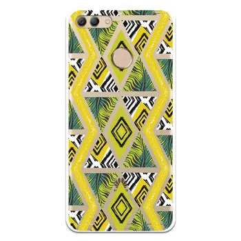 

Stand case costume drawing Rhombus WP025 for Huawei Y9 2018