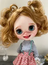 ICY DBS muñeca Blyth n. ° 3, cara brillante, piel blanca, cuerpo articulado, precio especial, 1/6 BJD, juguete para regalo, ob24