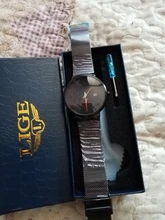 LIGE-reloj deportivo de cuarzo Para Hombre, cronógrafo de marca superior de lujo, a la moda, Ultra reloj Para muñeca fina Para Hombre