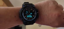 Smael Relojes Deportivos de Marca para Hombre con Doble Pantalla Analógica Digital Led Relojes de Pulsera de Cuarzo Electrónicos Reloj Militar de Natación Impermeable