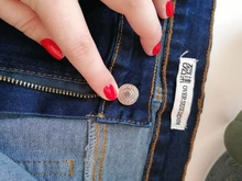 Vaqueros de talla grande para mujer, pantalones pitillo de cintura alta para mujer, pantalones rasgados holgados de algodón lavado medio 5XL 6XL 2020