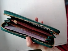 WEICHEN-cartera de mano larga para mujer, billetera de gran capacidad, monedero para teléfono, tarjetero