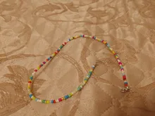 Collares de Cuentas pequeñas de estilo bohemio para mujer, Gargantilla corta Bohemia, colgante, collar, joyería de cuello fresca, 14 colores