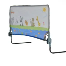 Agubugu Baby-катланabilir Yatak Bariyeri-lisansli Hayvan Desenli