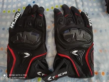 Guantes de cuero transpirable para motocicleta para hombre, protectores para manos de carreras para motocross, RST390, 391