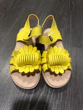 Sandalias de playa para niñas, zapatos florales suaves de princesa, todos los tamaños, 21 a 36, antideslizantes
