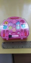 1 Uds niños Juego chico maquillaje de juguetes princesa peluquería de simulación de juguete para juego de imitación bebé chica maquillaje