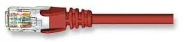

Copper network cable Patch Cat. 6 Red UTP 3 mt