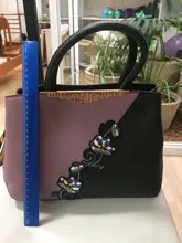 Bandolera bordada de cuero para mujer, bolso de mano femenino, 2020