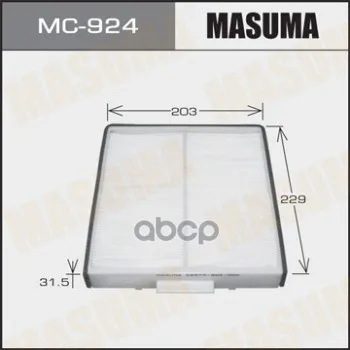 Фильтр Салона Masuma арт. MC-924