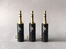 Jack Audio-Plug-Connector Solder-Adapter Shure Stereo Male Cable 3-Pole for 2mm 4mm 6mm