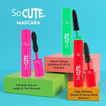 

GR So Cute Mascara 4D Silky Eyelashes Lengthening Eyelashes Makeup Mascara Volume Eye Cosmetics