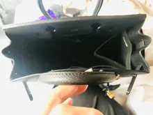 H-Bolso de maquillaje para mujer, organizador de 25, 30 y 35 bolsas de inserción, organizador portátil, modelador de base de cosméticos, bolso de mano