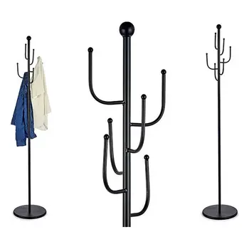 

Hat stand Black Metal Metal (32,5 x 174 x 32,5 cm)
