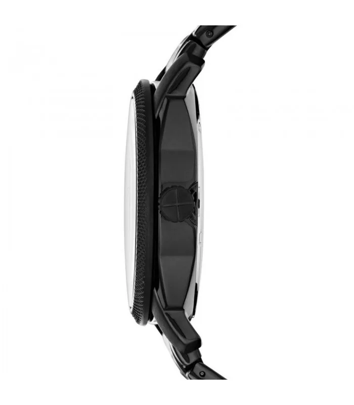 FOSSIL часы машина черная сталь кварц FS4775