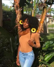 Extensión de pelo rizado Afro, 1-2-3-4, oferta de extensiones de cabello humano Remy, Color Natural, 100%, 8-20 pulgadas