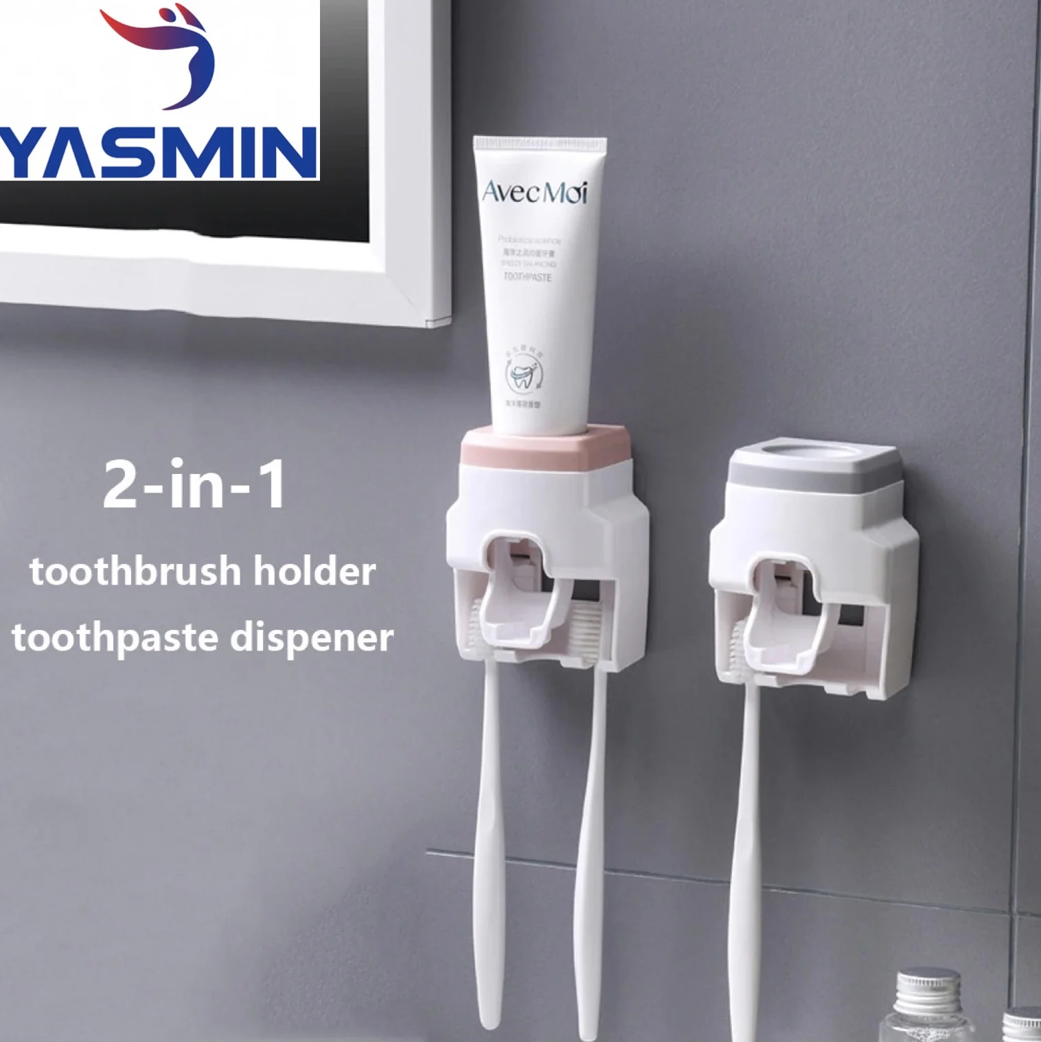 Wall Mount Automatic Toothpaste Dispenser Bathroom Accessories