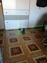 DEKO 12 líneas 3D nivel láser verde líneas horizontales y Cruz Vertical 520nm,Auto autonivelante, alta precisión (serie DKLL12tdP02)