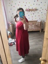 PatPat-Conjuntos de Serie Blanca y rojos a juego para Familia, mosaico, novedad de 2021, vestidos con cuello en V, camisetas, peleles