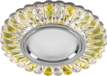 

Recessed downlight with white LED lighting Feron cd902 ceiling MR16 G5.3 transparent-yellow 28972