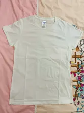 Women's T-Shirts Short-Sleeves Tops Woman Solid-Color 100%Cotton Brand-New for Female