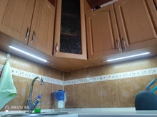 Luz LED para debajo de gabinete mano barrido interruptor luces led para gabinetes de cocina 5W/6W/7W Sensor lámpara de luces de la noche del LED