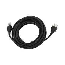 USB Cable GEMBIRD CCF-USB2-AMAF-15 Black(4,5 m