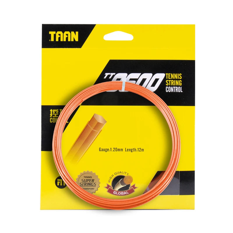 TAAN Tennis Racket String 12m Gauge 1.20mm Good Control Racquet Strings