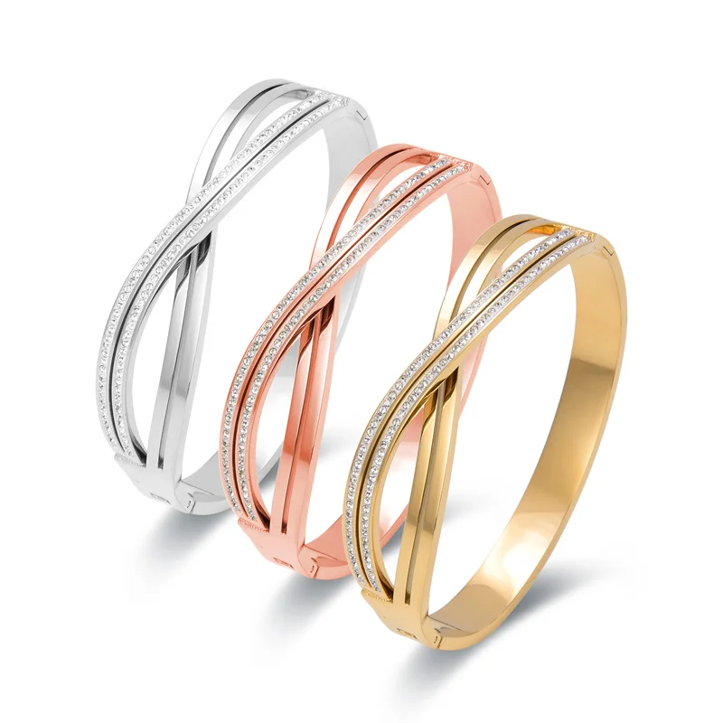 OUNONA 2 Stück Armreif Mit Strassblumen - Verstellbare Oberarm Manschette Gold & Silber