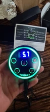 Fuente de alimentación de tatuaje Aurora 2, suministro de energía LCD Digital con adaptador de corriente, Mini panel táctil Led, suministros de tatuaje