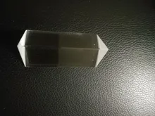 Prisma Triangular de 30x30x60mm, prismas de vidrio óptico BK7, enseñanza de física, espectro de luz refractado, arcoíris, para niños y estudiantes