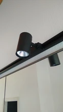 Track-Light Spotlight-Lamp Rail Window-Display-Lighting Fixture-Shop Aluminum LED 220V