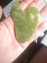 Jade Guasha tablero de masaje de piedra Natural Gua Sha raspador de herramienta de belleza cuidado de la salud Meridian raspado de perder peso SPA masajeador