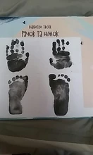 Bebé recién nacido huella Kit de impresión de huella recuerdos para bebés de recién nacido huella almohadilla de tinta infantil de arcilla, regalos de bebé, regalo
