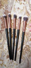 Anmor-Juego de brochas de maquillaje, para base de sombra de ojos, colorete en polvo, delineador de ojos, pestañas, labios, herramienta cosmética, 4-16 Uds.