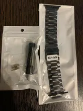 Correa de acero inoxidable para apple watch, pulsera de 44mm, serie Iwatch 5 4 3 2 1, accesorios de 38MM, 40MM, 42MM