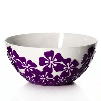 

Salad Bowl "Camellia", volume 1,4 liters (purple)