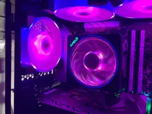 AMD-ventilador de refrigeración Ryzen Wraith, dispositivo Original de 4 pines, compatible con CPU R3, R5, R7, R9, compatible con placa base AM4