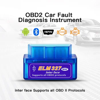 

OBD2 SCanner Mini ELM327 V1.5 Wifi Bluetooth Car Diagnostic tools Engine Fault Code Read And Clear For Android IOS Free Shipping