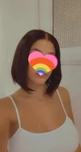 Bob peluca brasileña corta hueso recto pelucas de cabello humano para las mujeres negras peluca negra T malla con división Bob Peluca de cabello humano Pre arrancado