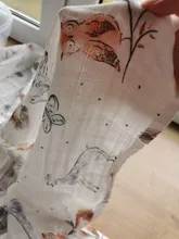 Manta de muselina para bebé, manta de gasa de algodón para recién nacido, pañal de muselina, 120x110cm