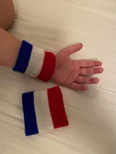 2 unids/par adultos niños deportes pulsera Sweatband Hip-Hop cartas rayas de colores bailando muñeca apoyo secreto guardias