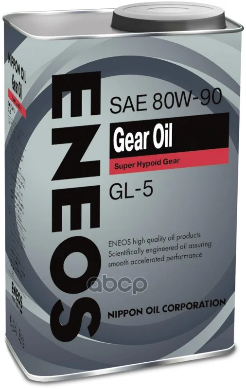 Масло Трансмиссионное Eneos Gear Gl-5 80w-90 1л Oil1372 ENEOS арт. OIL1372