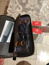 Meisha-Tijeras profesionales de peluquería, herramienta de estilismo para cortar el cabello, 5,5 pulgadas, Japón, 440c, A0027A