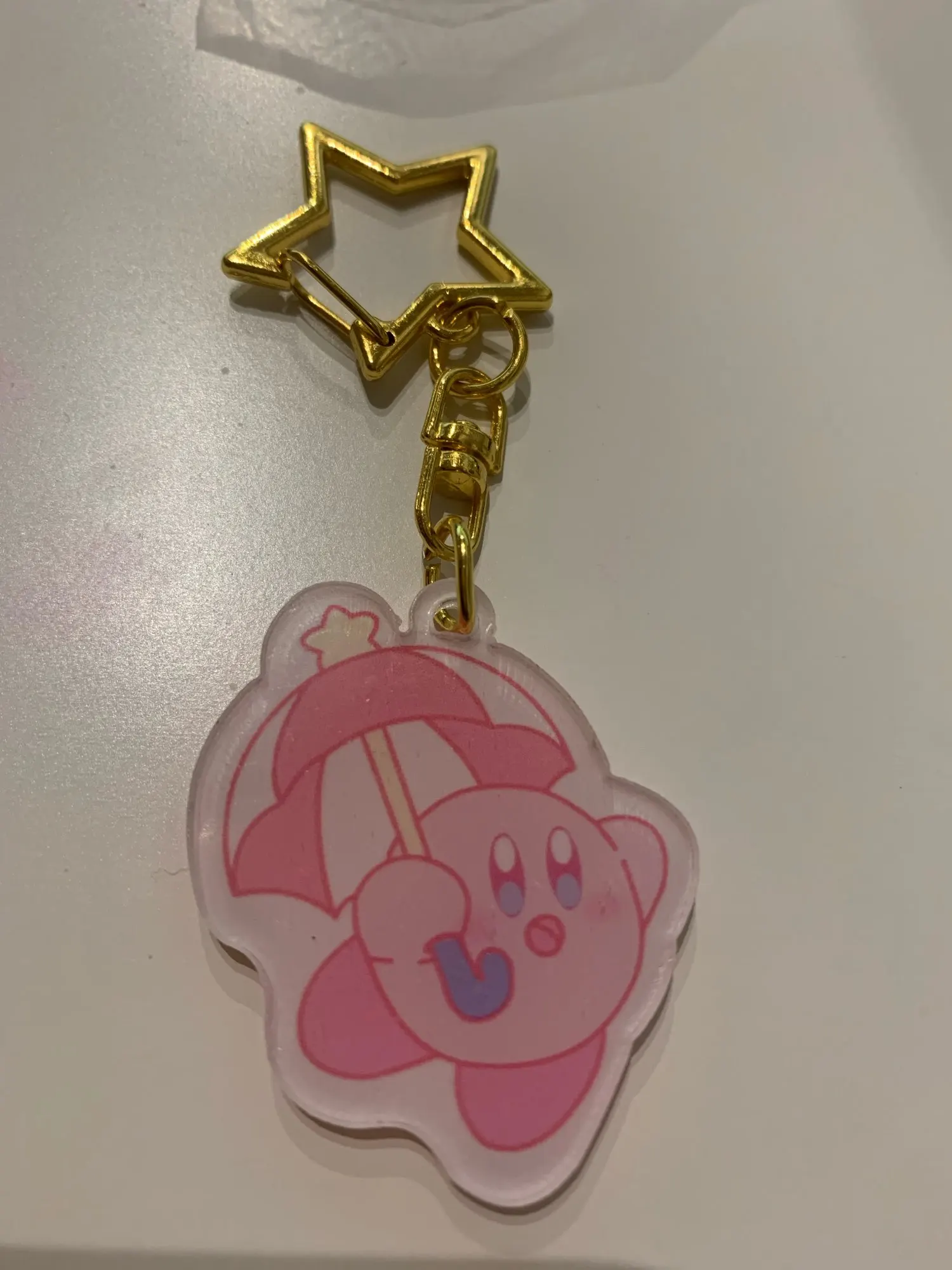 Porte-clés étoile Kirby