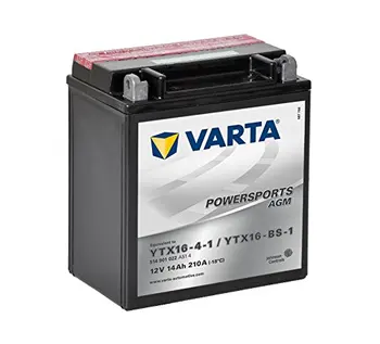 

Varta YTX16-BS-1 514901022A514 starter battery 12V 14Ah, battery terminals, moto 12v battery, motorcycle battery, 12v, motorcycle battery